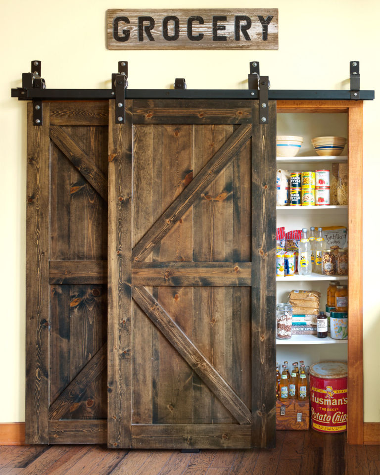 Dreamy Deadwood Style Pantry Door Upgrade