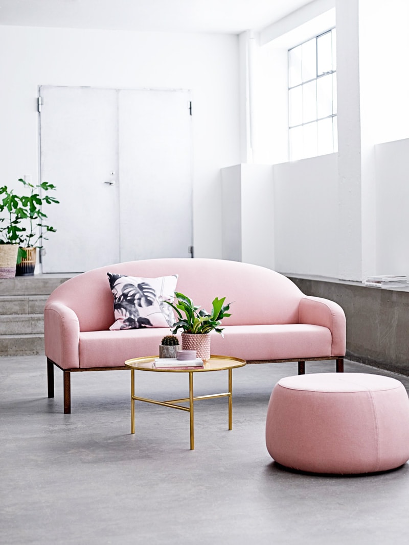 Blush Pink Couch