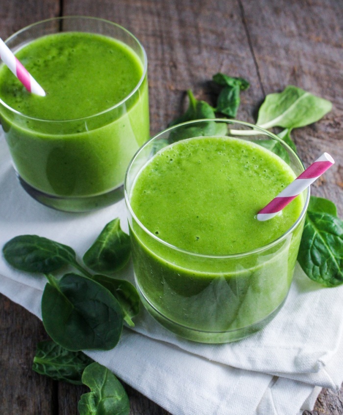 Sweet Spinach-Mango Smoothie