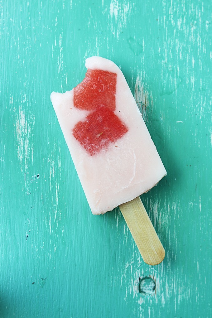 watermelon popsicle