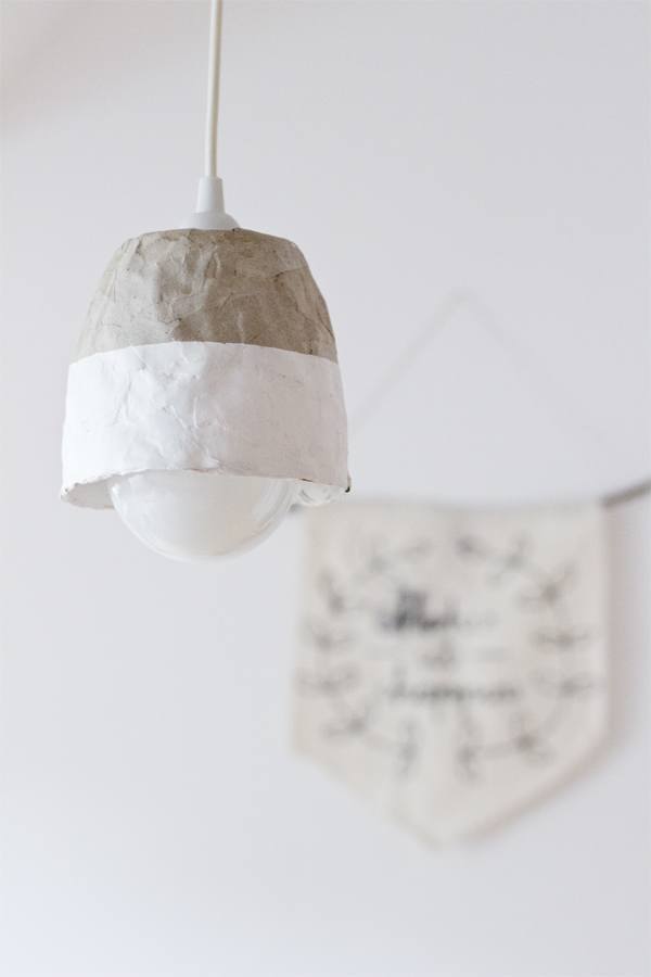 Upcycled Pendant Shade