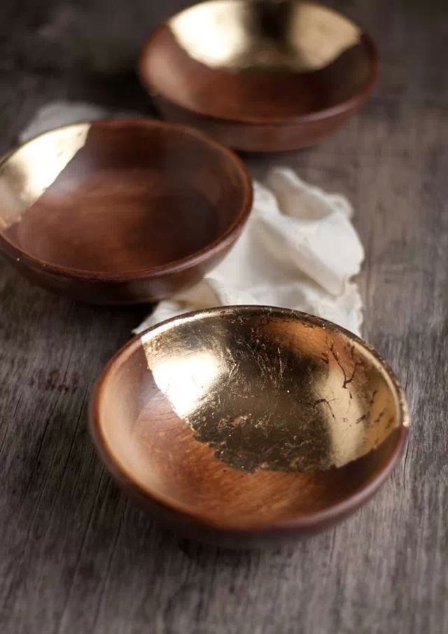 Gilt Your Wooden Bowls
