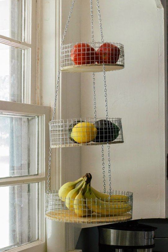 Tiered Hanging Fruit Basket