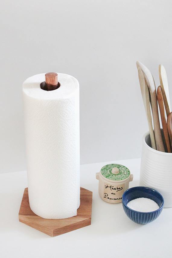 Copper Paper Towel Holder