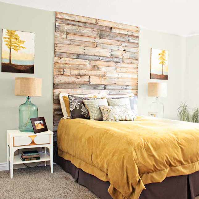 Shipping-Pallet Headboard