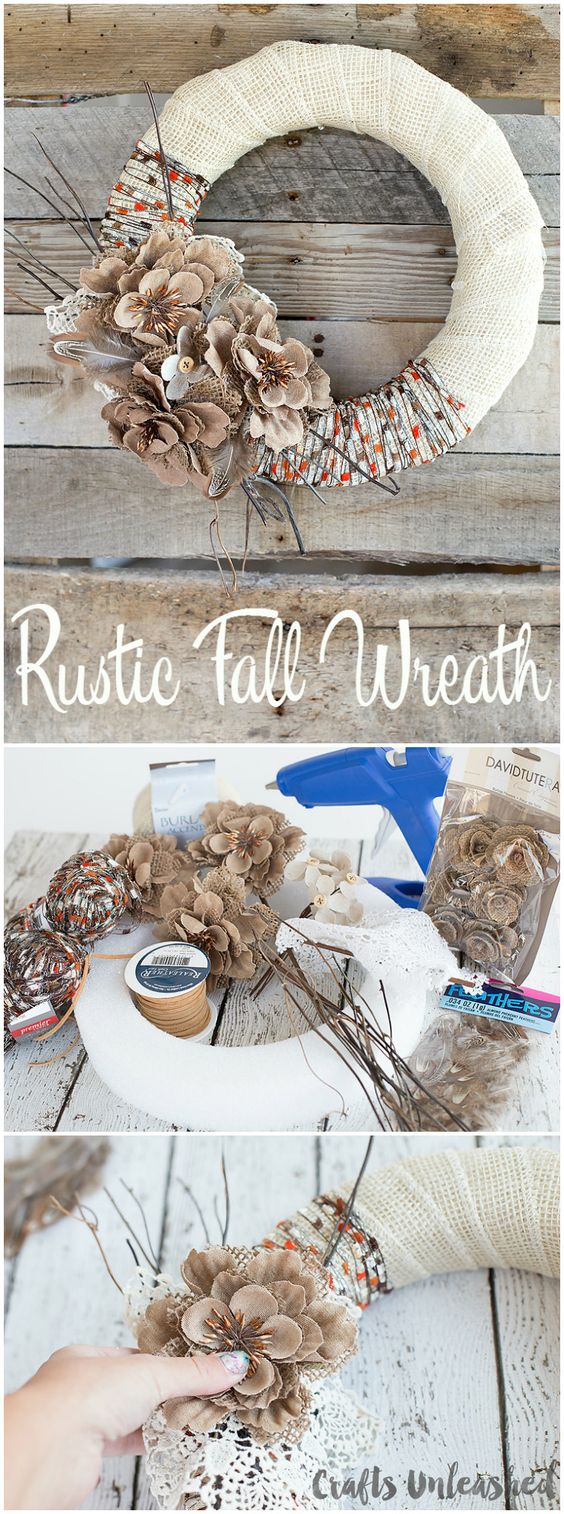 Rustic Fall Wreath