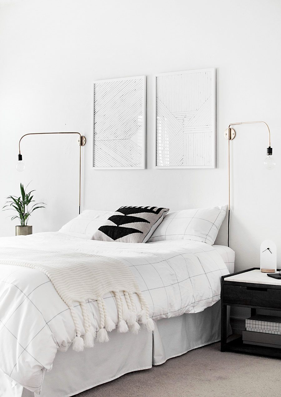 bedroom minimal minimalist scandinavian chambre achieve homeyohmy less gold without simple decorate parentale deco un déco decor homey oh interior