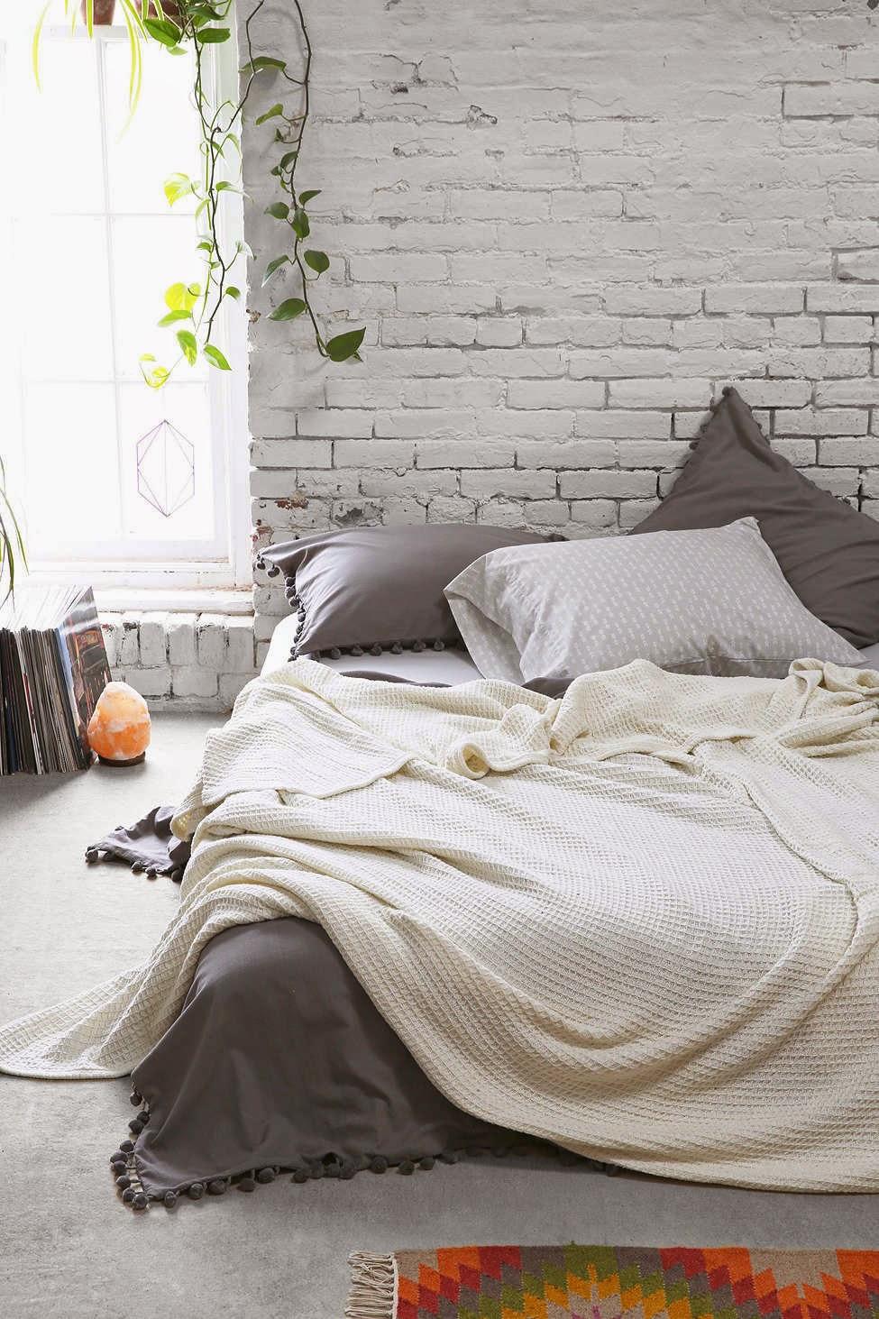 bedroom minimalist brick homelovr less