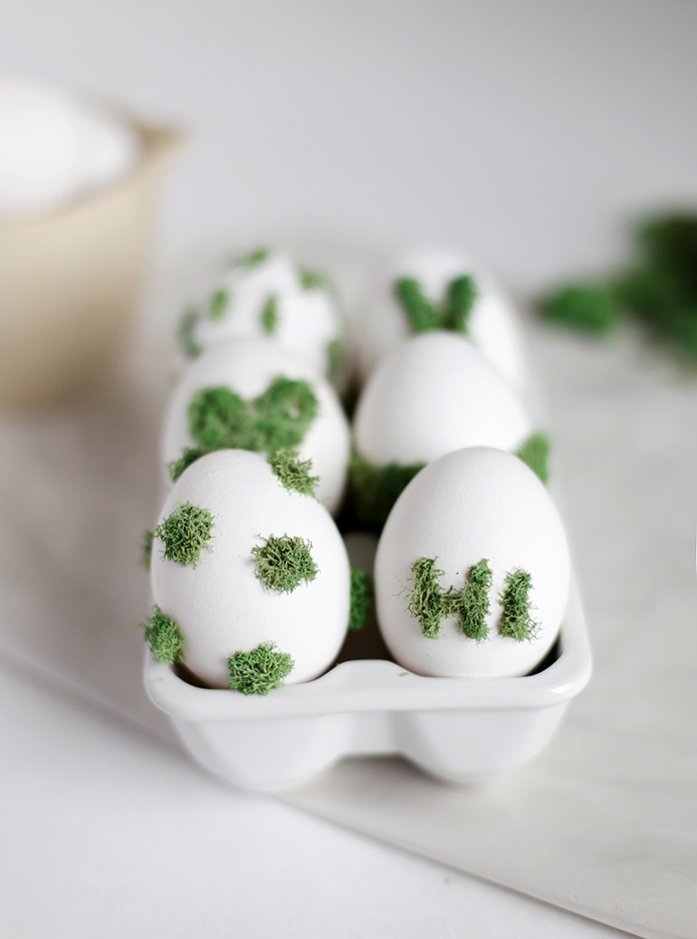 Mossy Easter Eggs