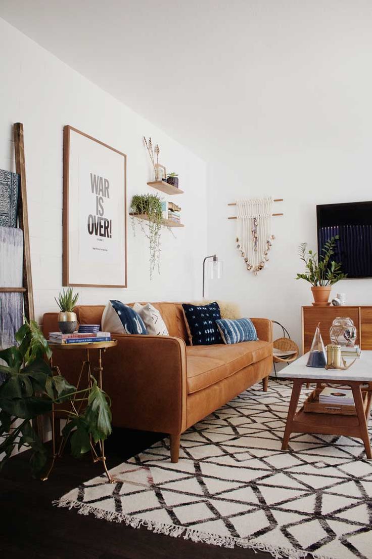  Bohemian – Mid Century Living Room