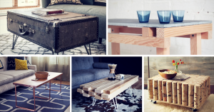 Creative DIY Coffee Table Ideas You Can Build Yourself
