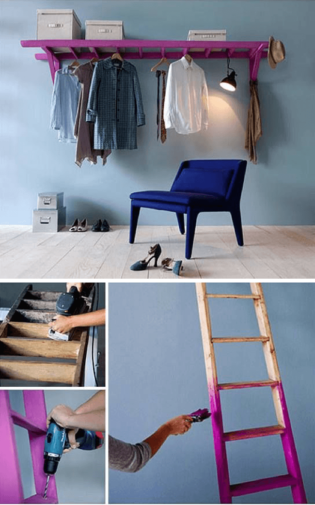 DIY Clothes Rack