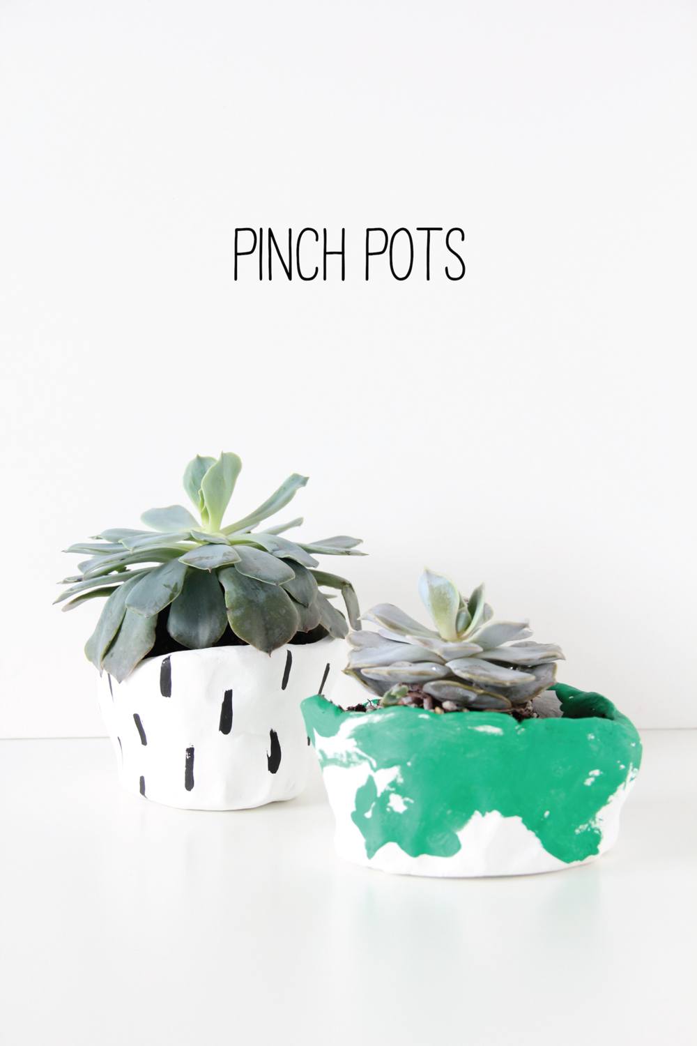DIY Pinch Pots