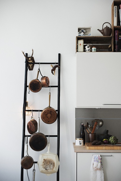 Ladder Pot Rack