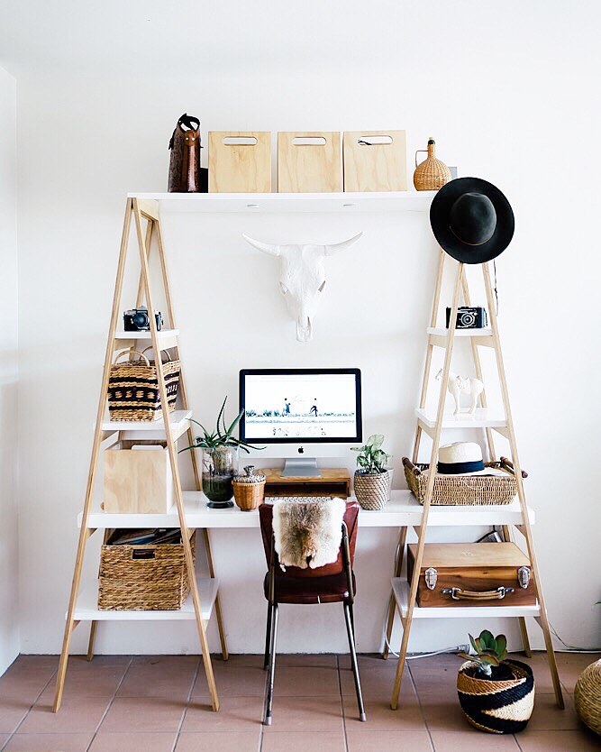 Super Cool Ladder Desk