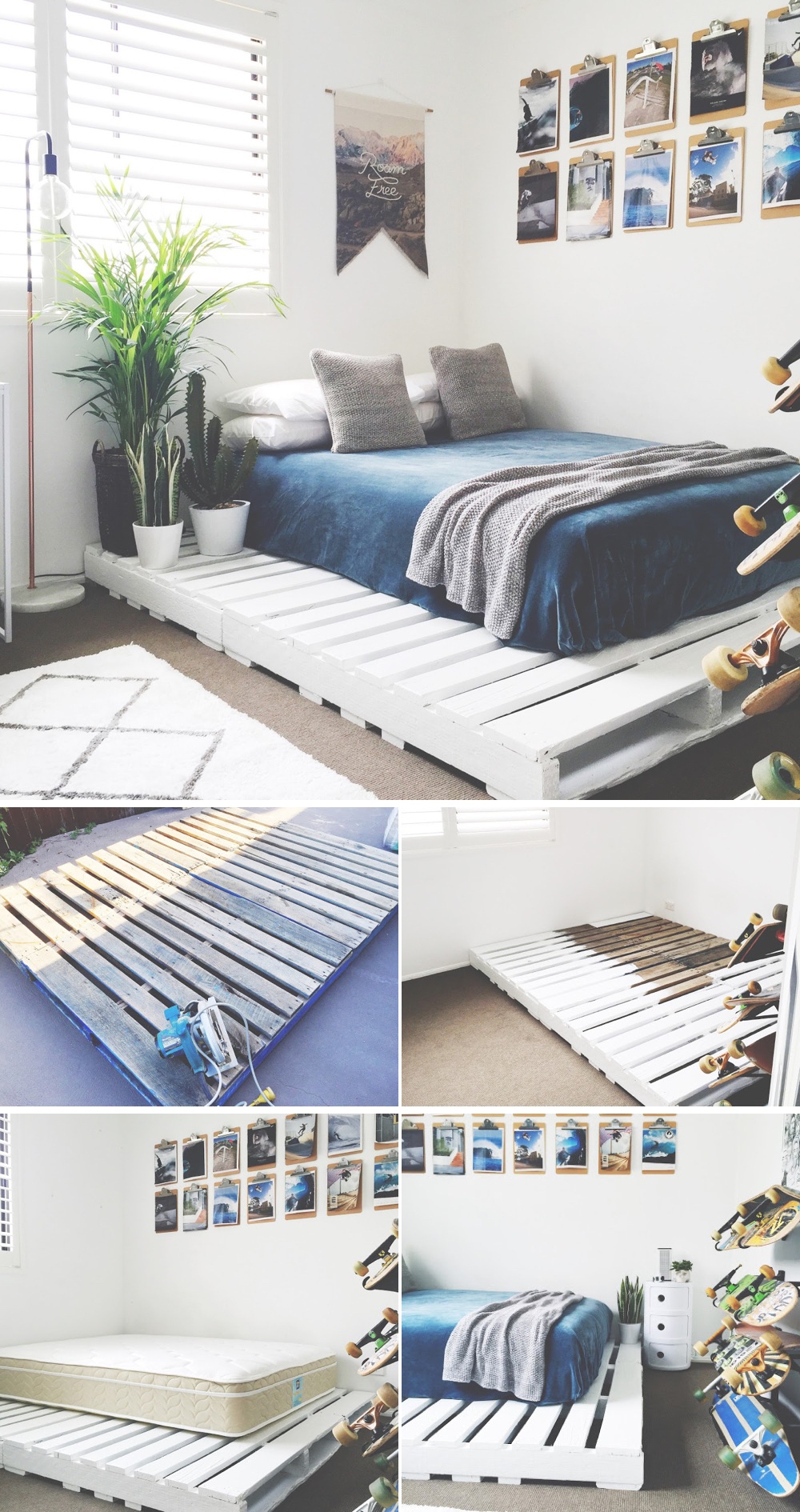 36 Easy DIY Bed Frame Projects to Upgrade Your Bedroom
