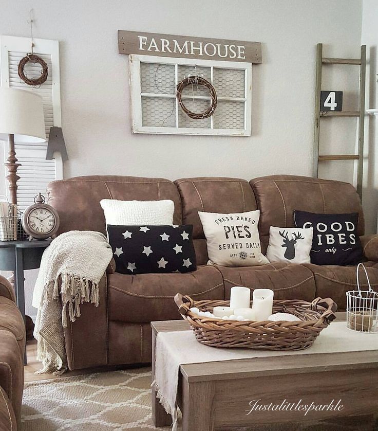 27 Rustic Farmhouse  Living  Room  Decor  Ideas for Your Home 