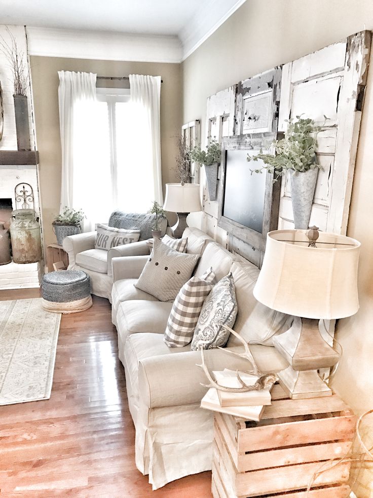 Farmhouse Style Living Room Decor