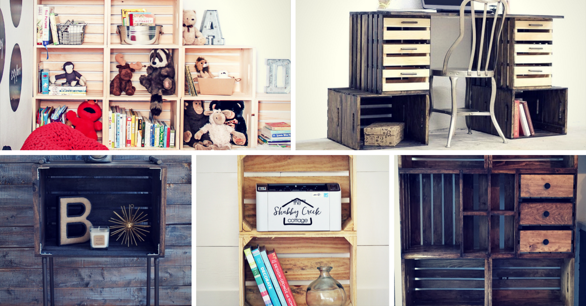 19 Creative Diy Wood Crate Project Ideas How To Repurpose Old
