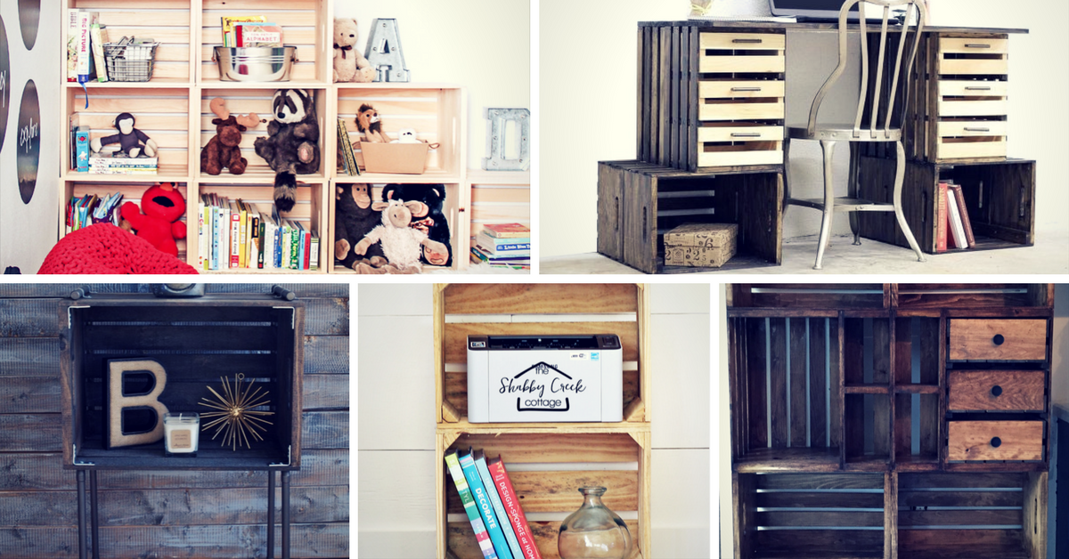 Creative DIY Wood Crate Project Ideas