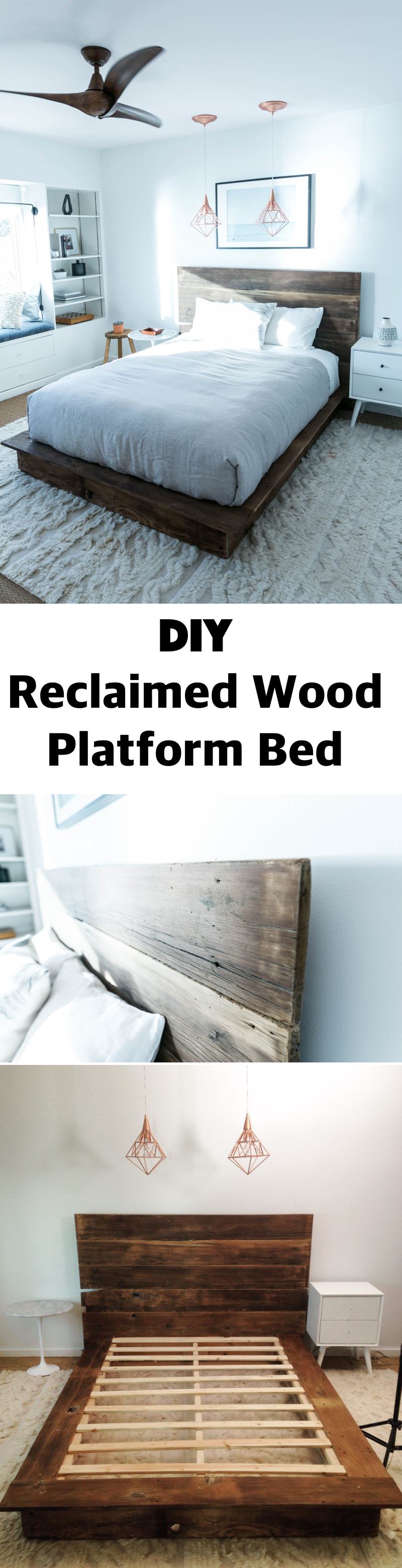 36 Easy DIY Bed Frame Projects to Upgrade Your Bedroom 