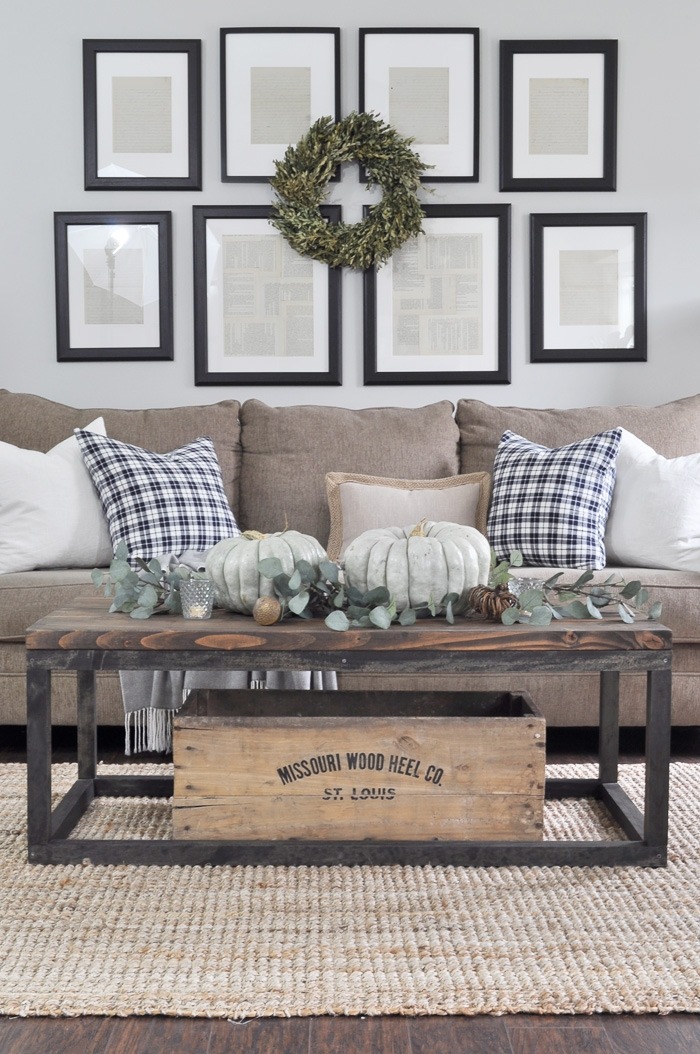 27 Rustic Farmhouse Living Room Decor Ideas for Your Home ...