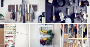 Innovative DIY Kitchen Organization & Storage Ideas