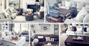 Rustic Farmhouse Living Room Decor Ideas for Your Home
