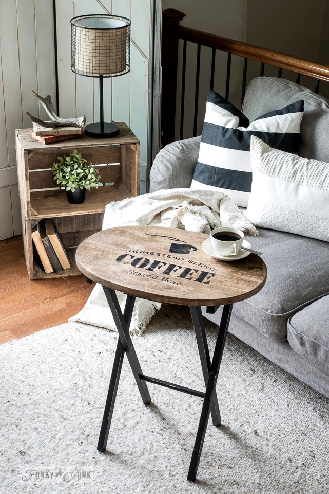 Rustic Wooden Coffee Table