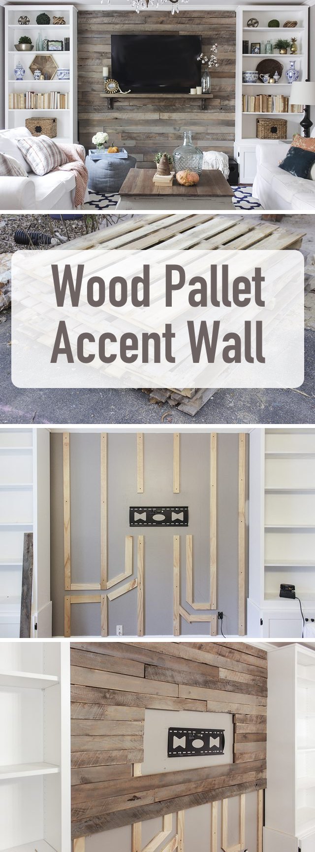 Create a Wood Pallet Accent Wall