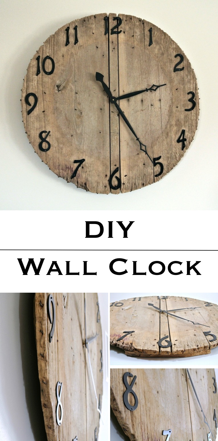 12 Rustic Wall Clock Ideas That Will Add A Touch Of DIY To Any Space | Homelovr