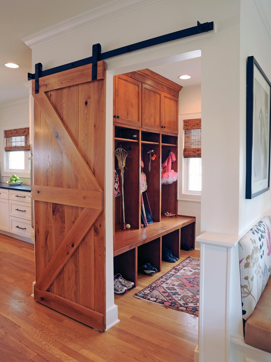 Mudroom Barn Door