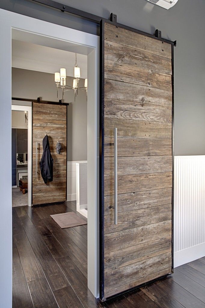 Reclaimed Wood Barn Door