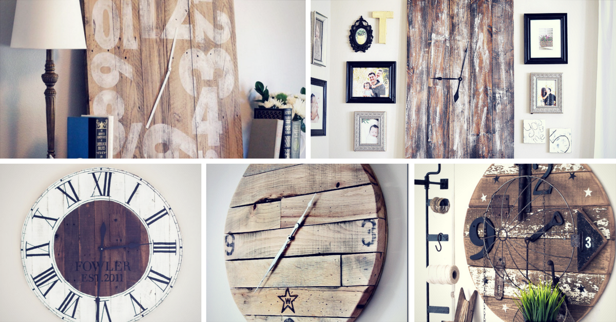 Rustic Wall Clock Ideas That Will Add a Touch of DIY to Any Space