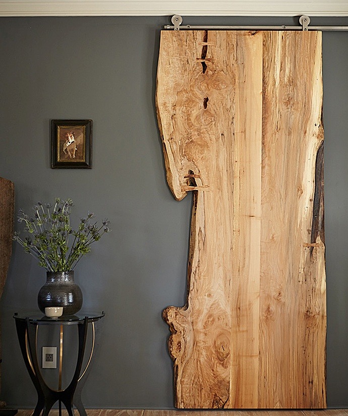 Slab Wood Door