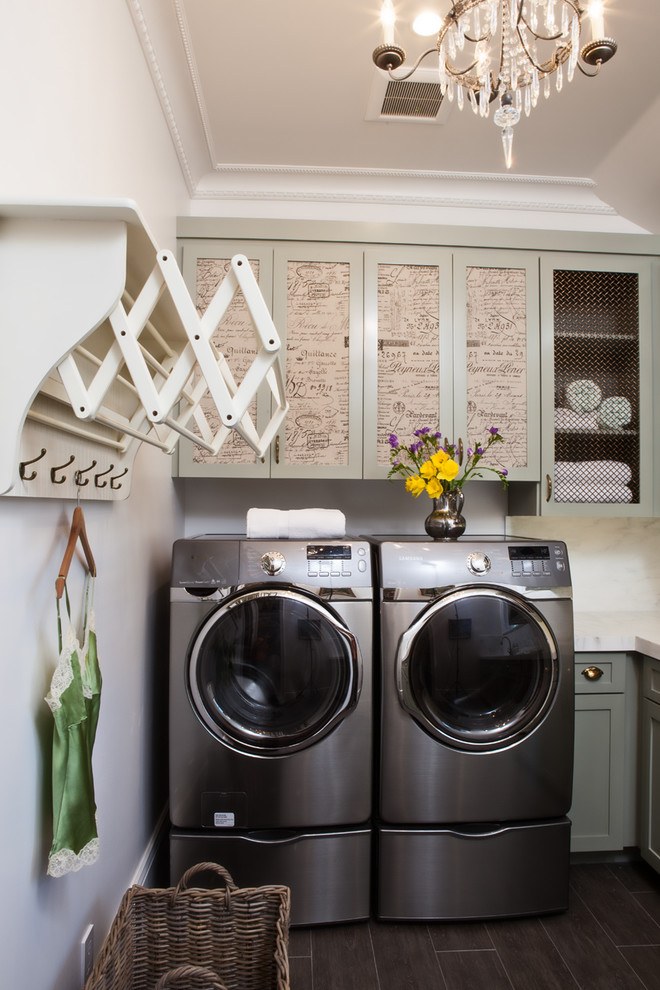 19 Fabulous Ideas How To Add Color To Your Laundry Room ...