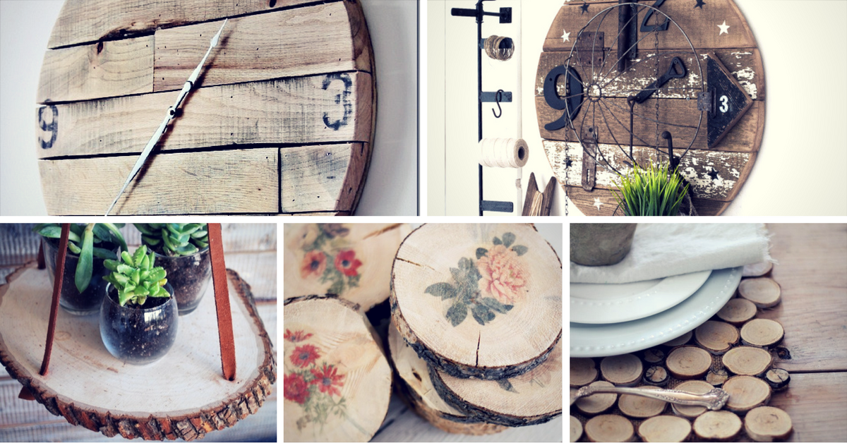 17 Creative Ways to DIY With Wood Slices
