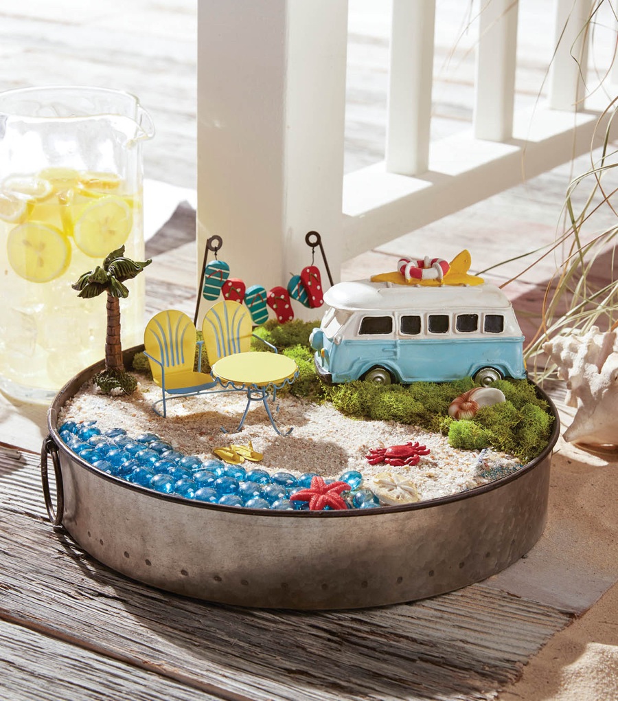 DIY Beach Fairy Garden