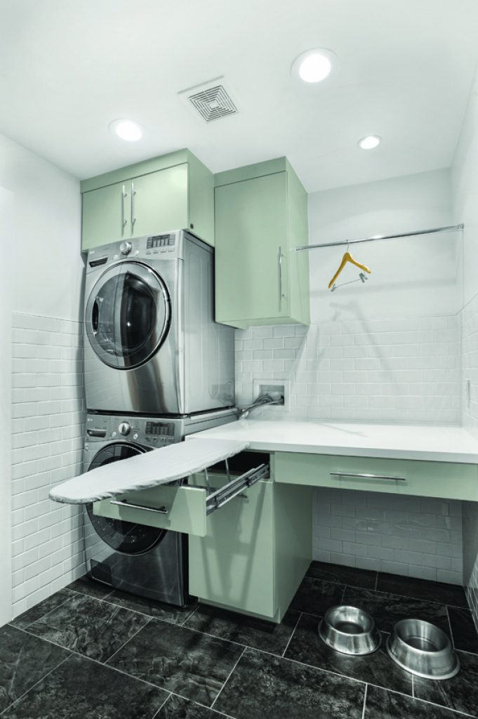 Space Saving Laundry Room