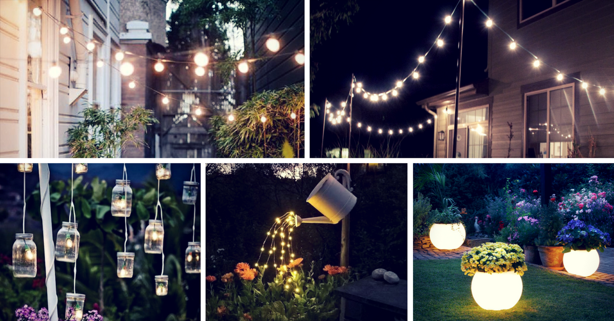 Inspiring Backyard and Patio Lighting Project Ideas