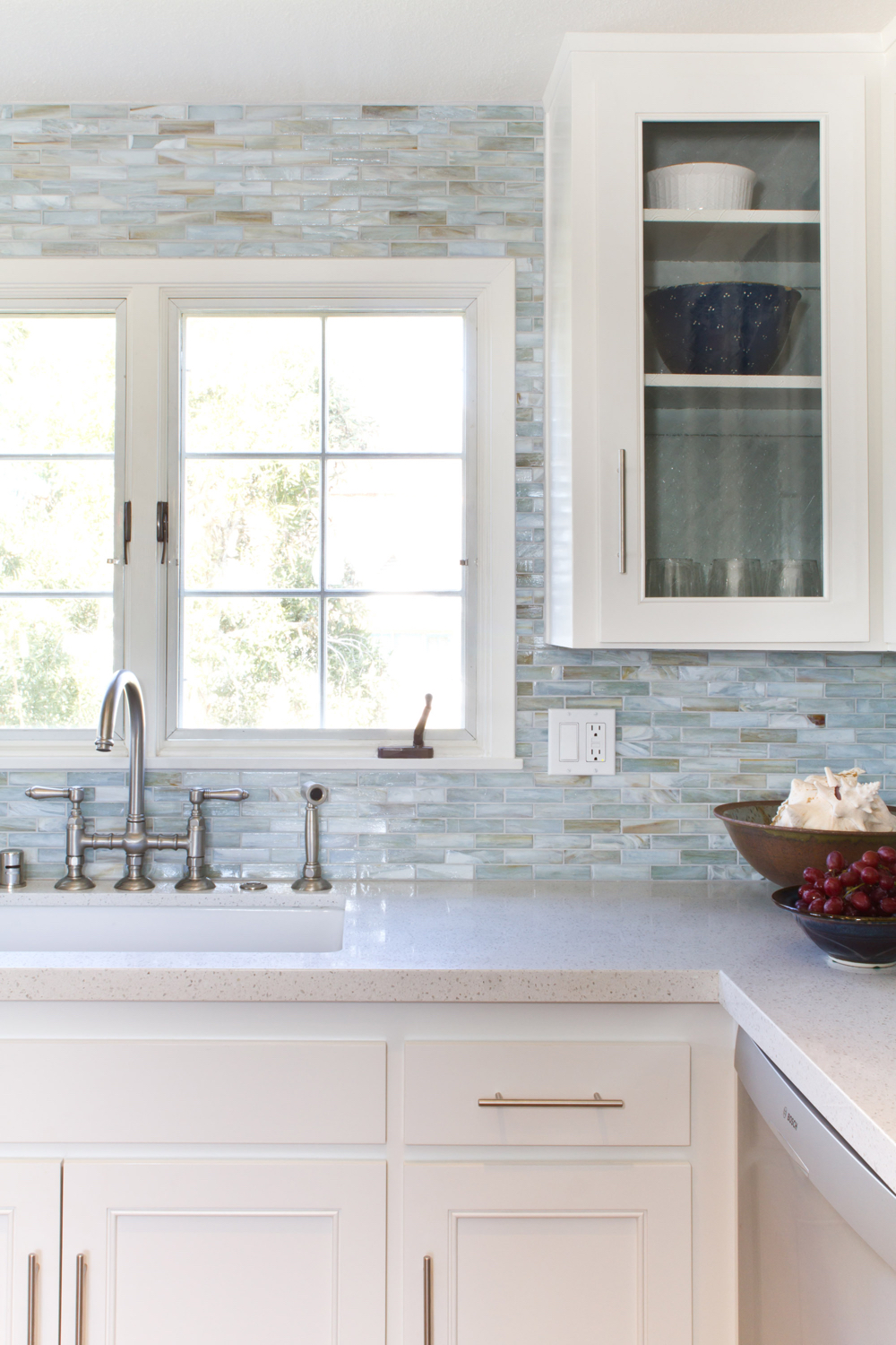 Pearl Tile Kitchen Backsplash