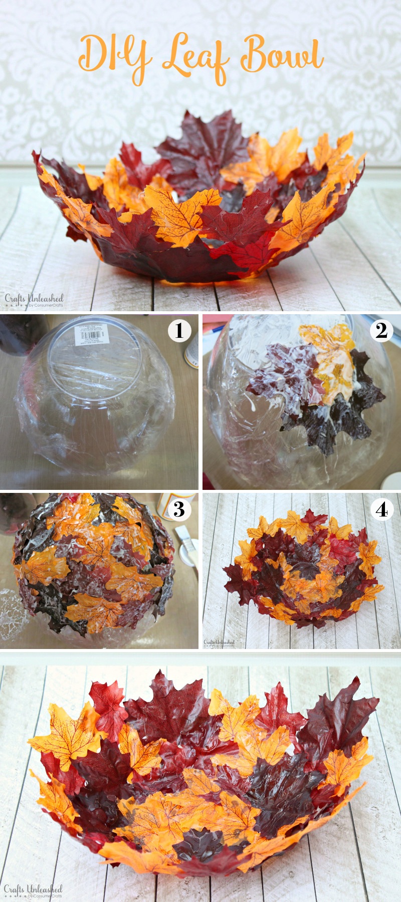 DIY Leaf Bowl