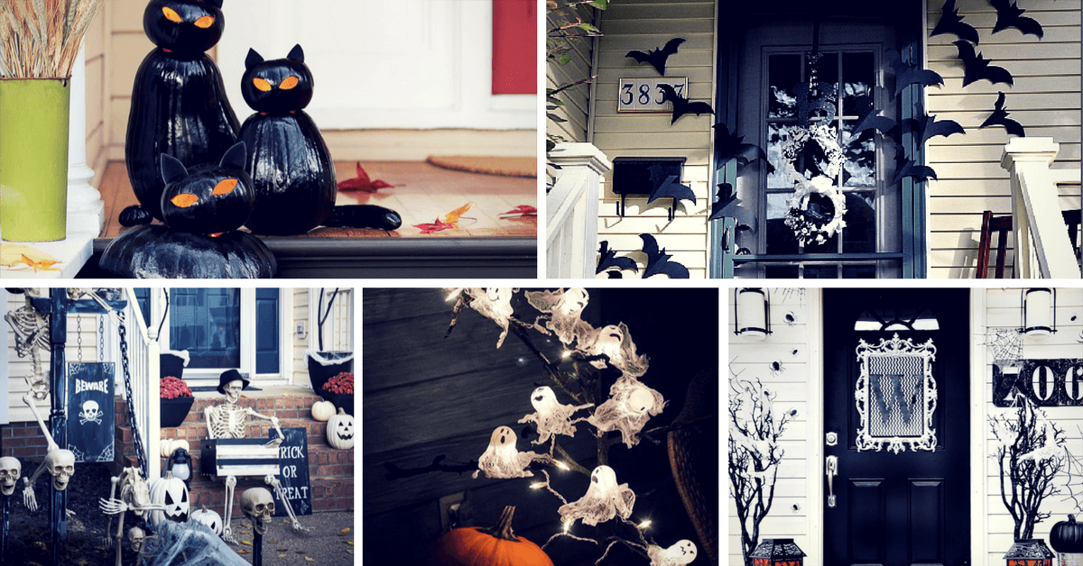 Easy DIY Halloween Outdoor Decoration Ideas
