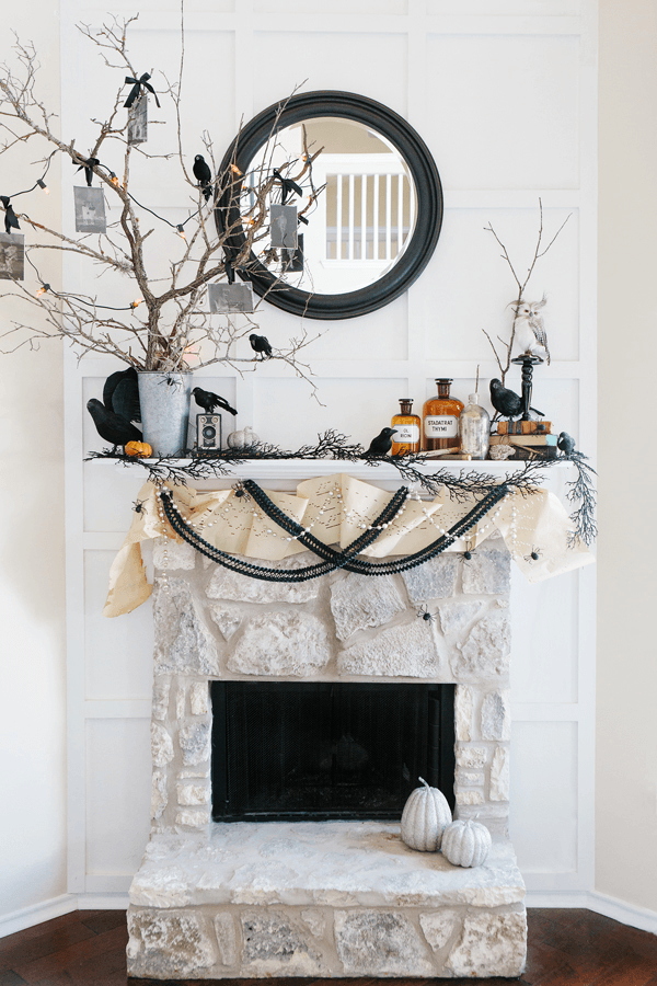Halloween Raven Decor