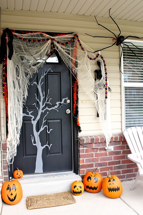 Spook Up Your Front Door with Halloween Decor |