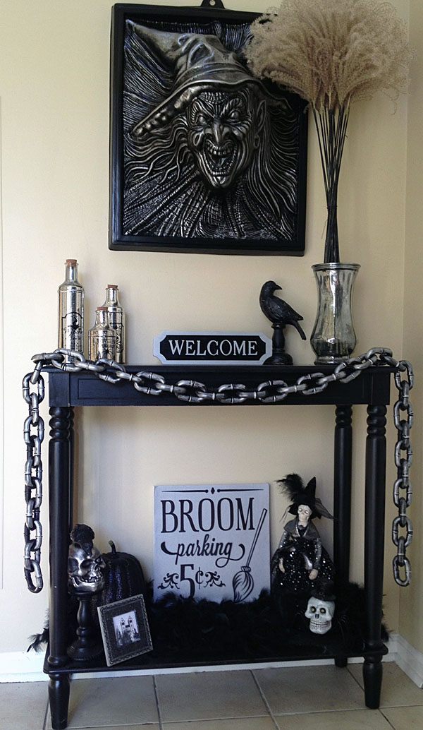 Spooky Witch Plaque