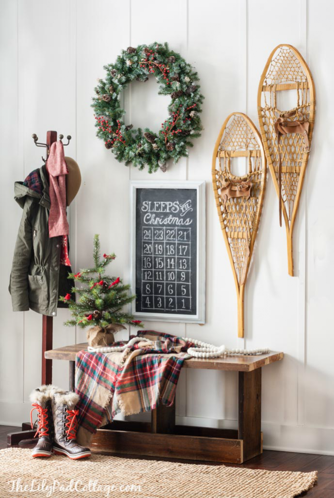 Cozy Ski Lodge Inspired Christmas Decor