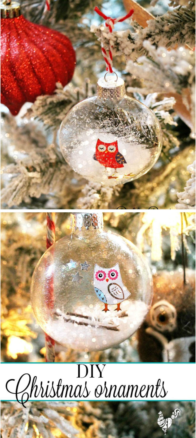 Handmade Glass Christmas Ornaments