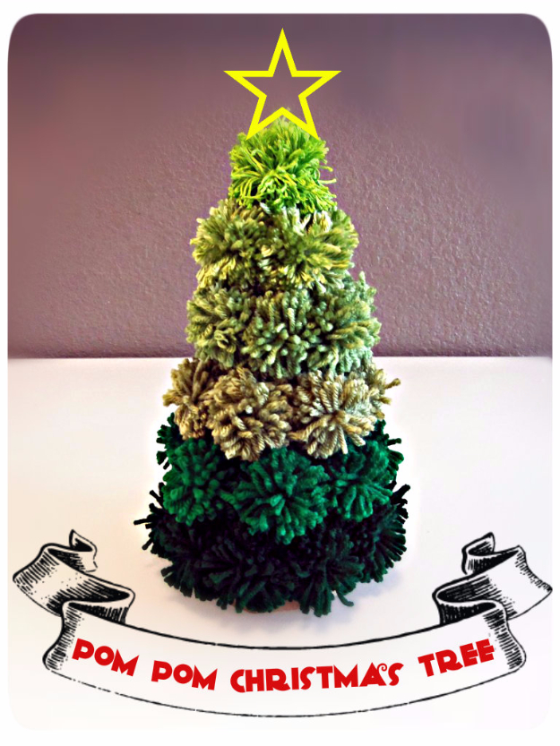 Pom Pom Christmas Tree