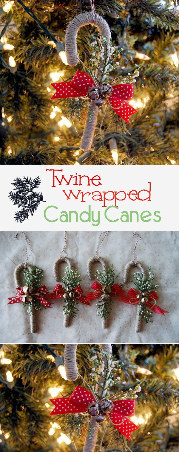 Twine Wrapped Canes